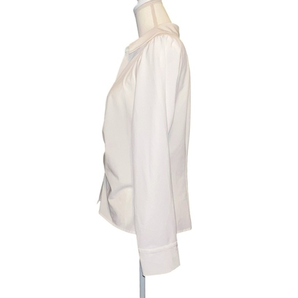 Calvin Kline - Ruched Blouse - Size Large - Picture 3 of 9